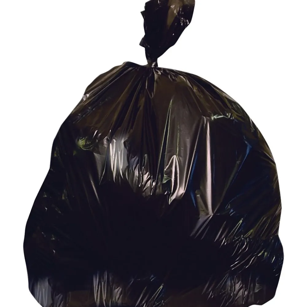Heritage Bag Heritage 55 Gallon Industrial Trash Bag, 36" x 58", Low Density, 2 Mil, Black (H7258XK)