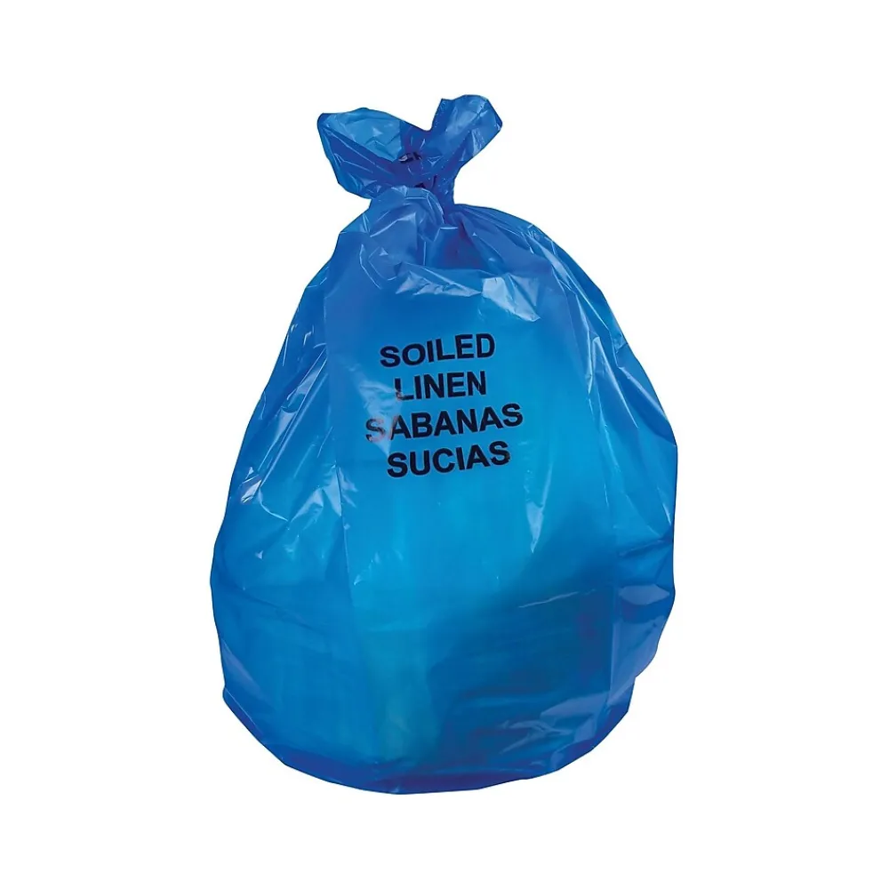 Heritage Bag Heritage Healthcare Printed Liner 40"x48", 18Mic, Flat Pack, Blue, 200 Bags/Box (Z8048YX H05)