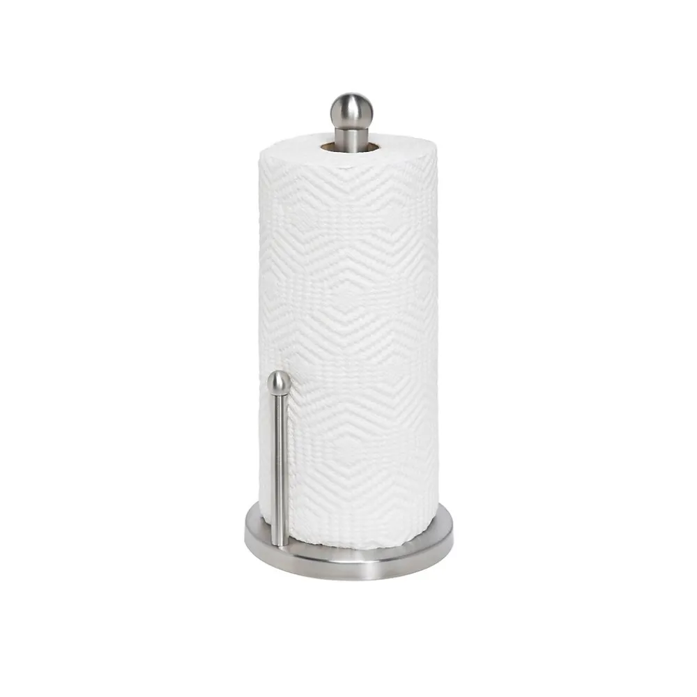 Honey-Can-Do Stainless Steel Kitchen Paper Towel Holder, Silver (KCH-01077)