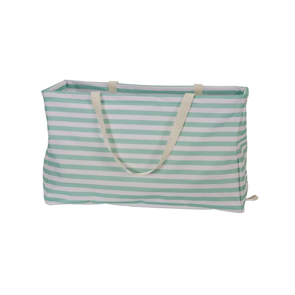 Household Essentials Krush Container Rectangle Tote Bag, Stripes (2242)