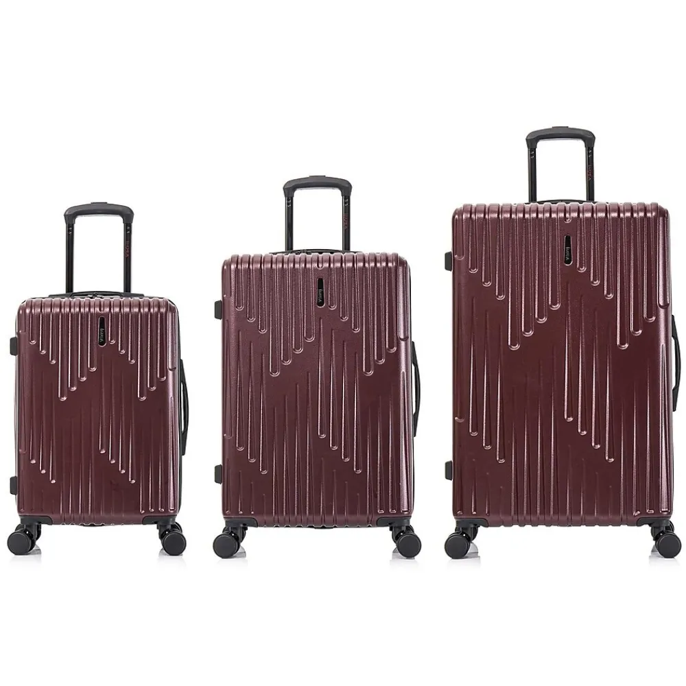 InUSA Drip Hardside Spinner Luggage Set, (IUDRISML-WIN)