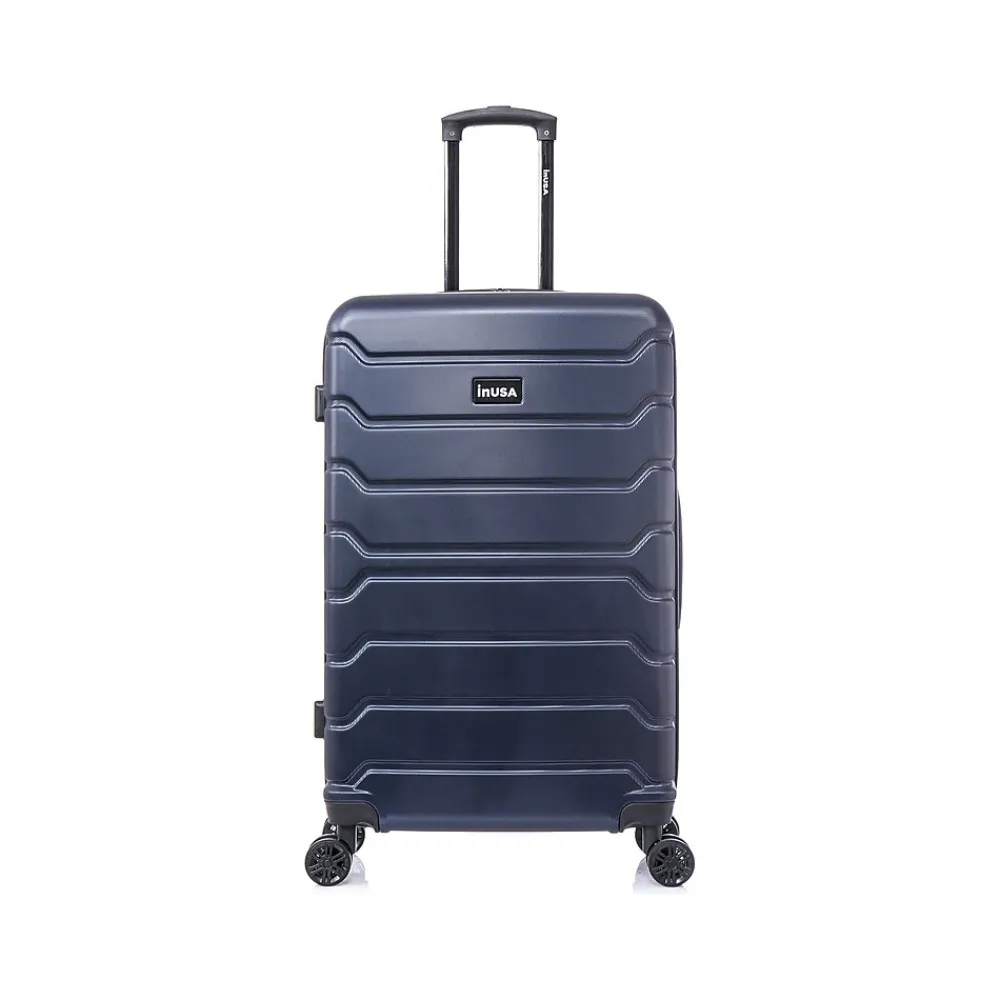 InUSA Trend 28" Hardside Suitcase, 4-Wheeled Spinner, Blue (IUTRE00L-BLU)