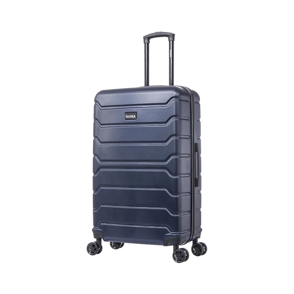 InUSA Trend 28" Hardside Suitcase, 4-Wheeled Spinner, Blue (IUTRE00L-BLU)