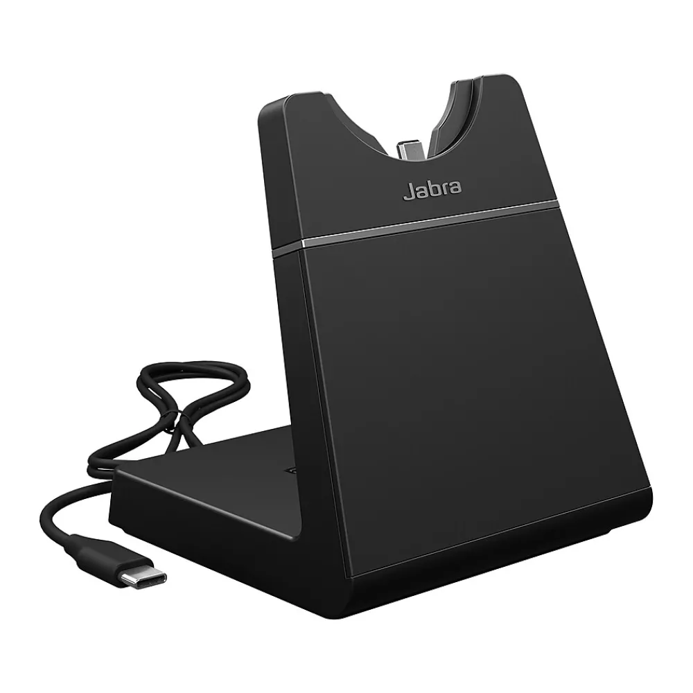jabra Engage USB-C Charging Stand for Stereo/Mono Engage 55 Headsets, Black (14207-80)