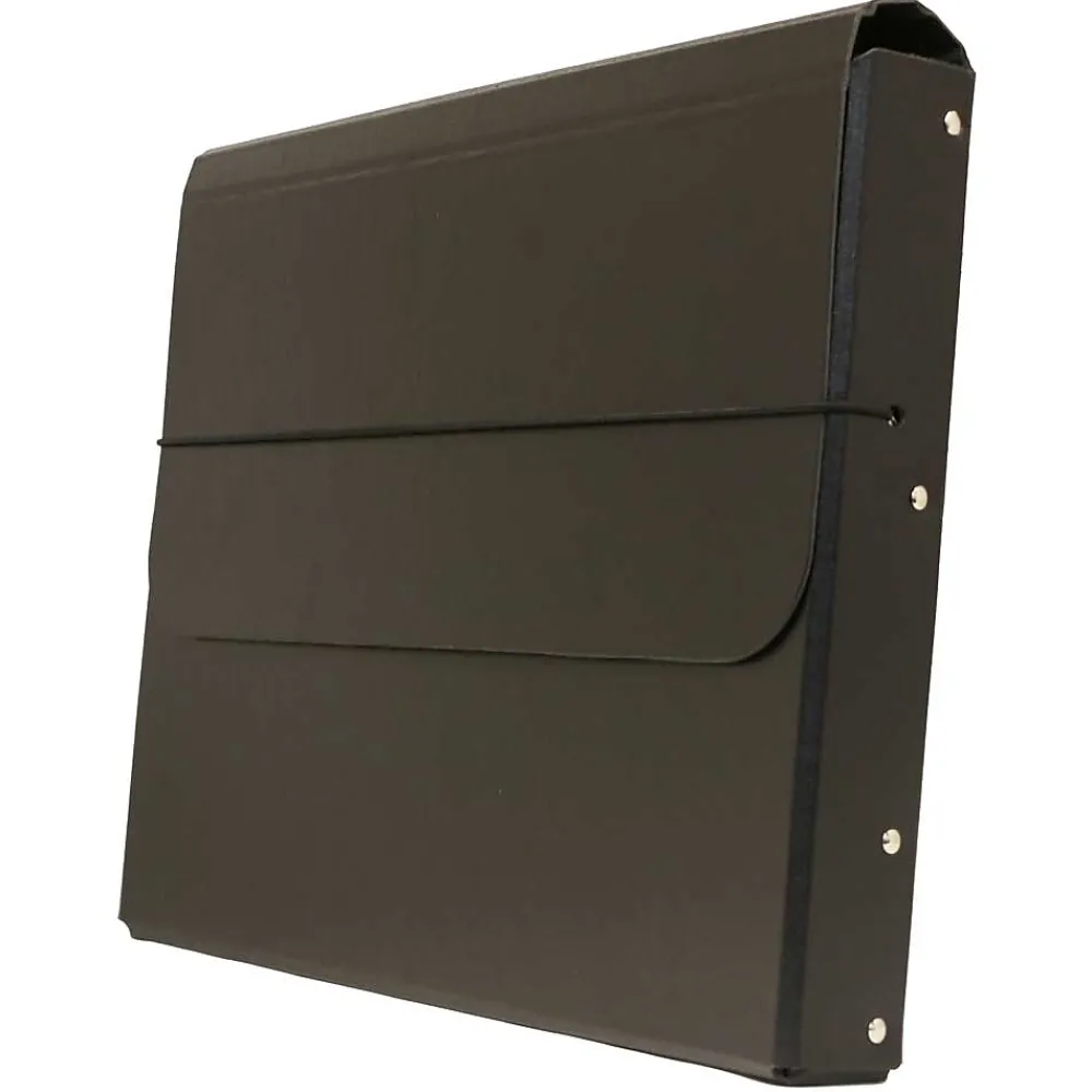 JAM Paper Portfolio Case with Elastic Closure, Black (2154512315)