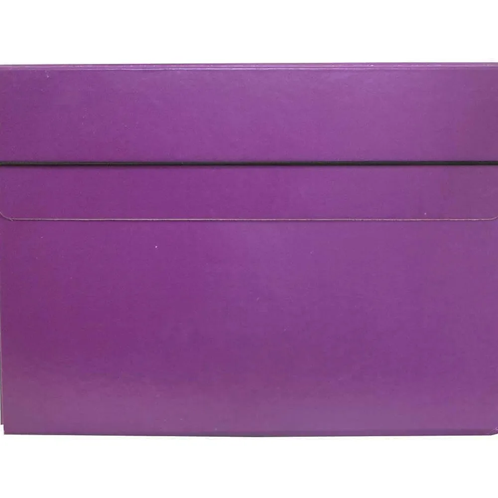 JAM Paper Portfolio Case with Elastic Closure, Purple (154528545)