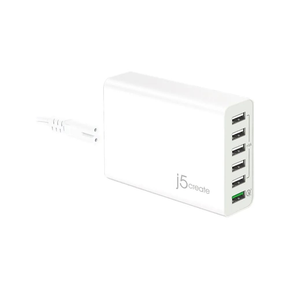 j5create USB Adapter for Most Smartphones, White (JUP60)