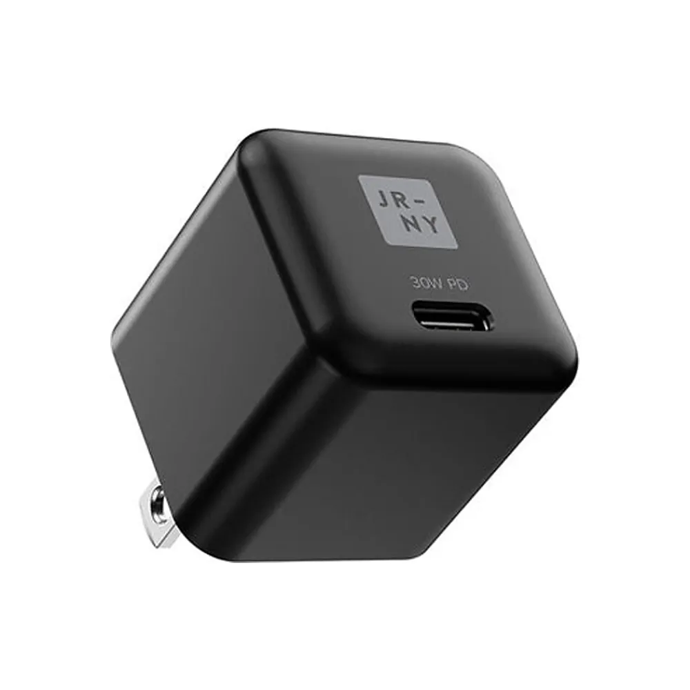 JOURNEY Mini USB Type-C Wall Charger, Black (JWCG130BL)