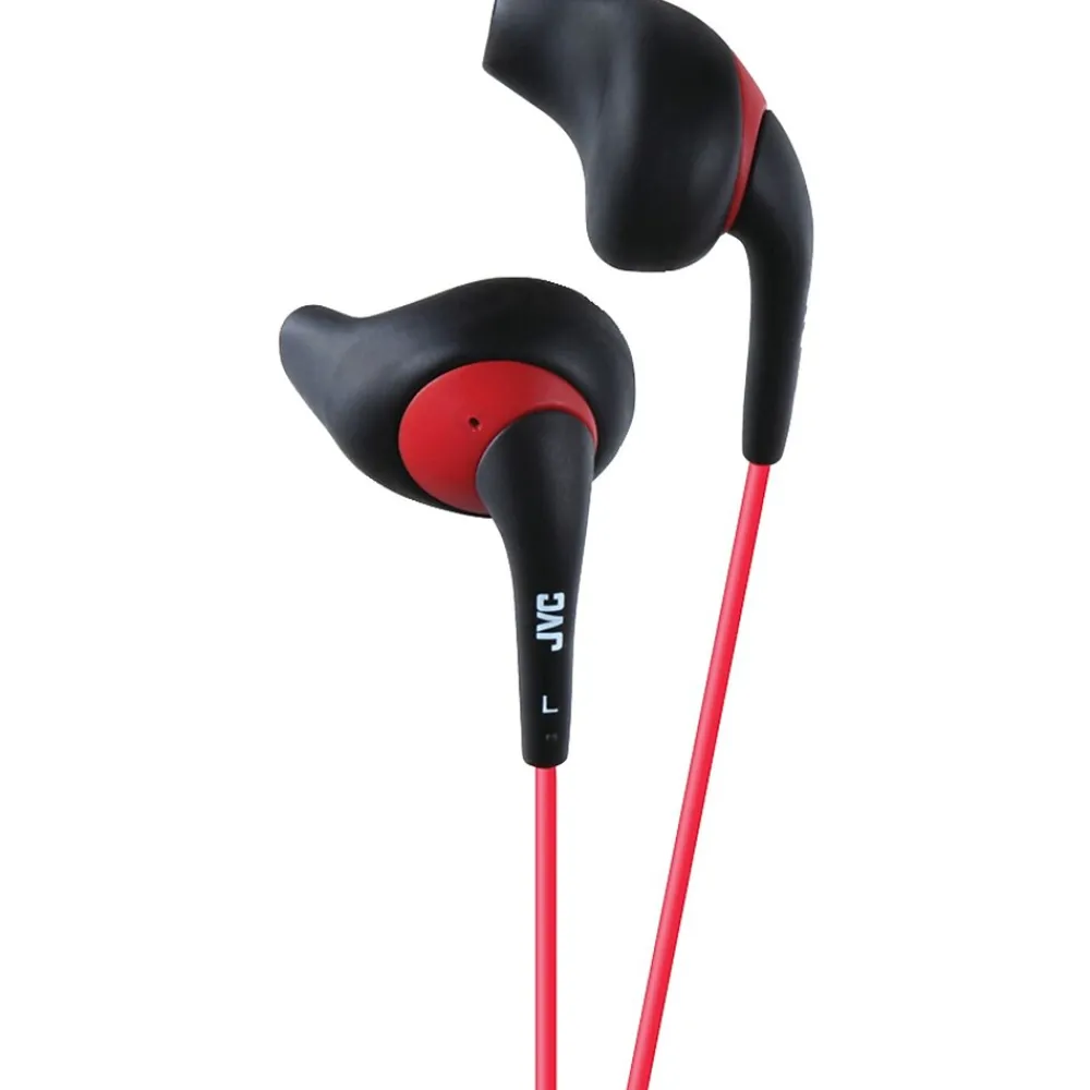 JVC Gummy HA-EN10 Sport Earbuds, Black