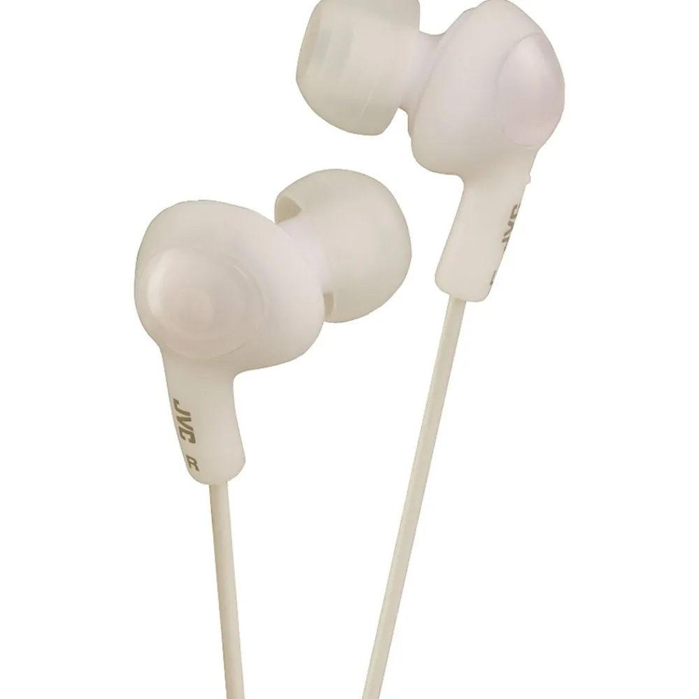 JVC Gumy Plus In-Ear Headphones, White