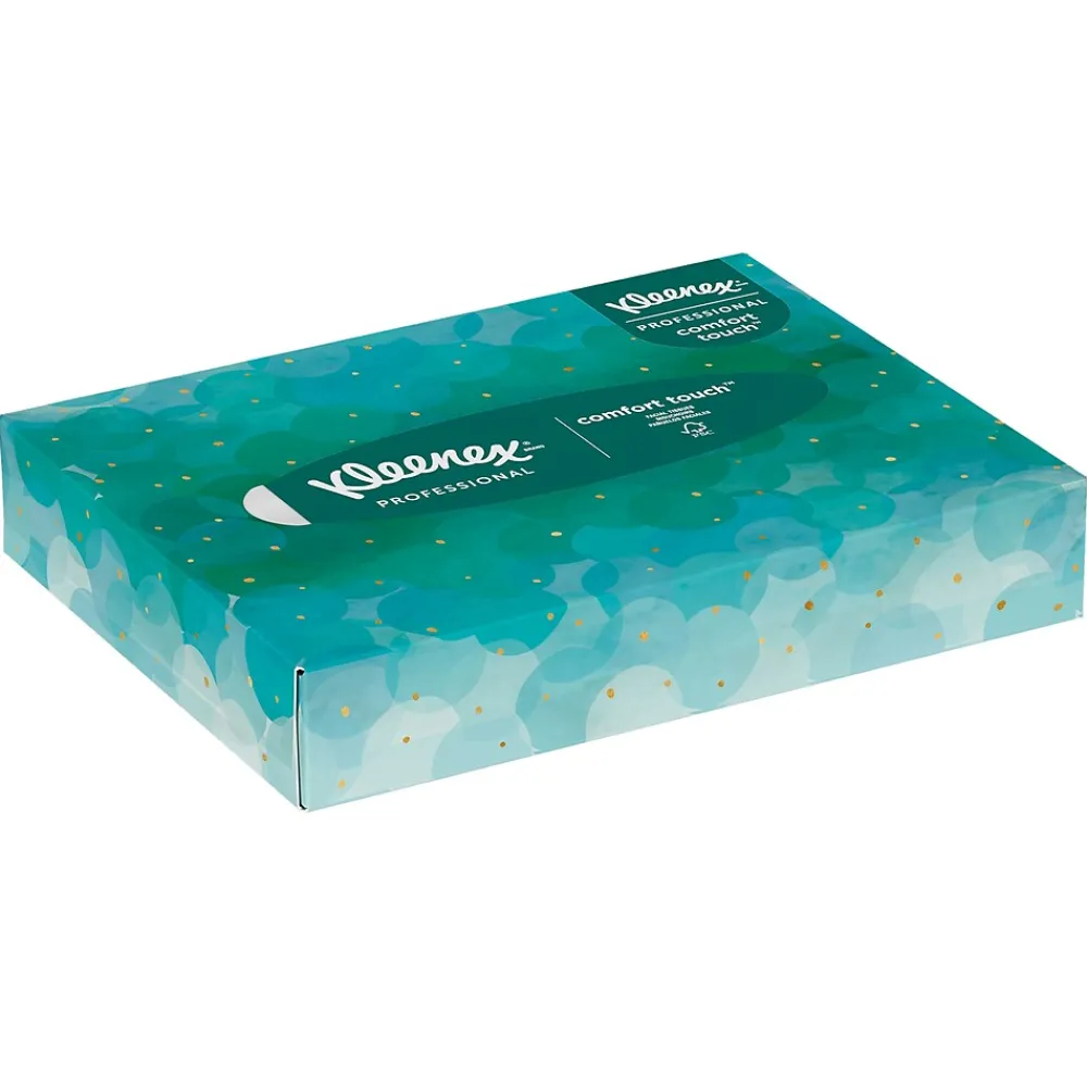 Kleenex Junior Facial Tissue, 2-ply, 48 Tissues/Box, 64 Boxes/Pack (21195)