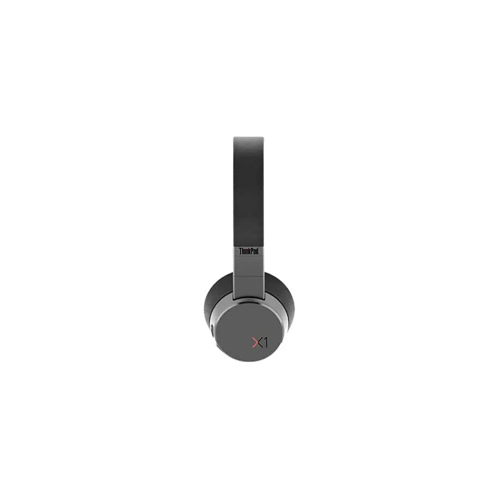 Lenovo ThinkPad X1 Wireless Bluetooth Headphones, Black (4XD0U47635)