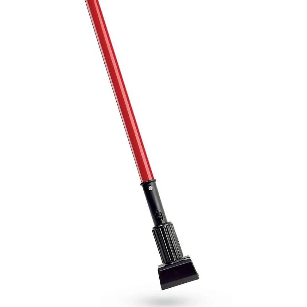 Libman 60" Wet Mop Handle, Red, 6/Carton (0983006)