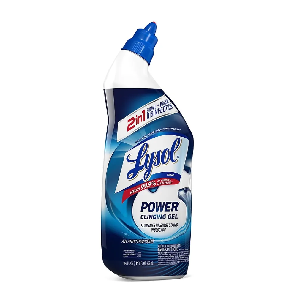 Lysol Disinfectant Toilet Bowl Cleaner, Wintergreen Scent, 24 oz. (1920098012)