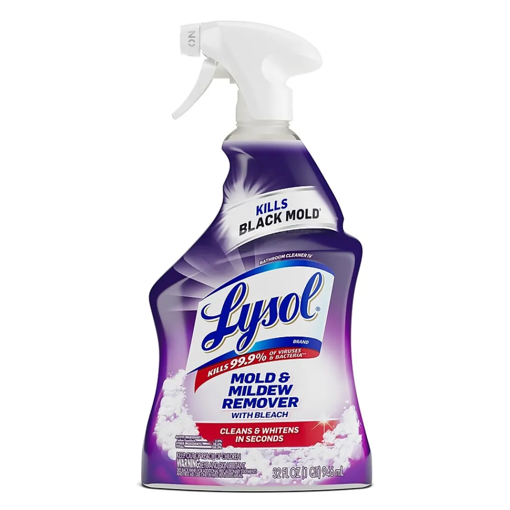 Lysol Mold & Mildew Remover, 1 Quart, Trigger Spray Bottle (1920078915)