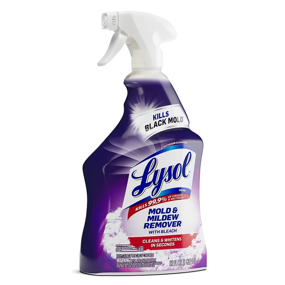 Lysol Mold & Mildew Remover, 1 Quart, Trigger Spray Bottle (1920078915)