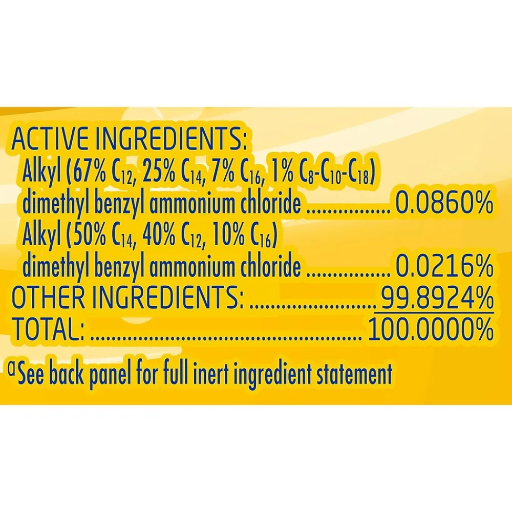 Lysol Professional Advanced Deep Clean All Purpose Cleaner, Lemon Breeze Scent, 32 oz., 12/Carton (1920000351CT)