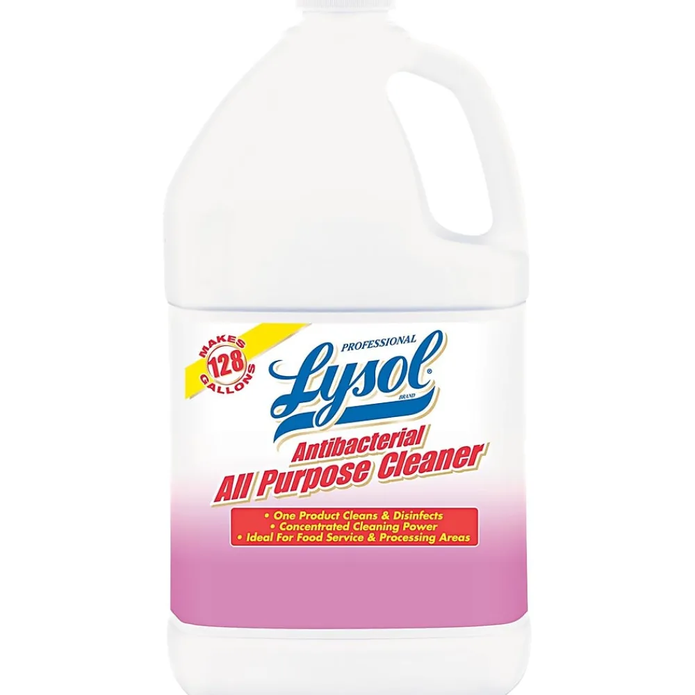 Lysol Professional Antibacterial All Purpose Cleaner, 1 Gallon, 4/Carton (74392)