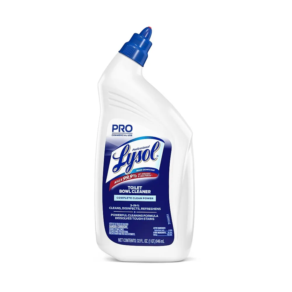 Lysol Professional Disinfectant Toilet Bowl Cleaner, Wintergreen Scent, 32 oz. (3624174278)