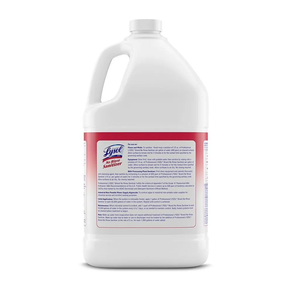 Lysol Professional No Rinse Sanitizer, 1 Gallon (3624174389)