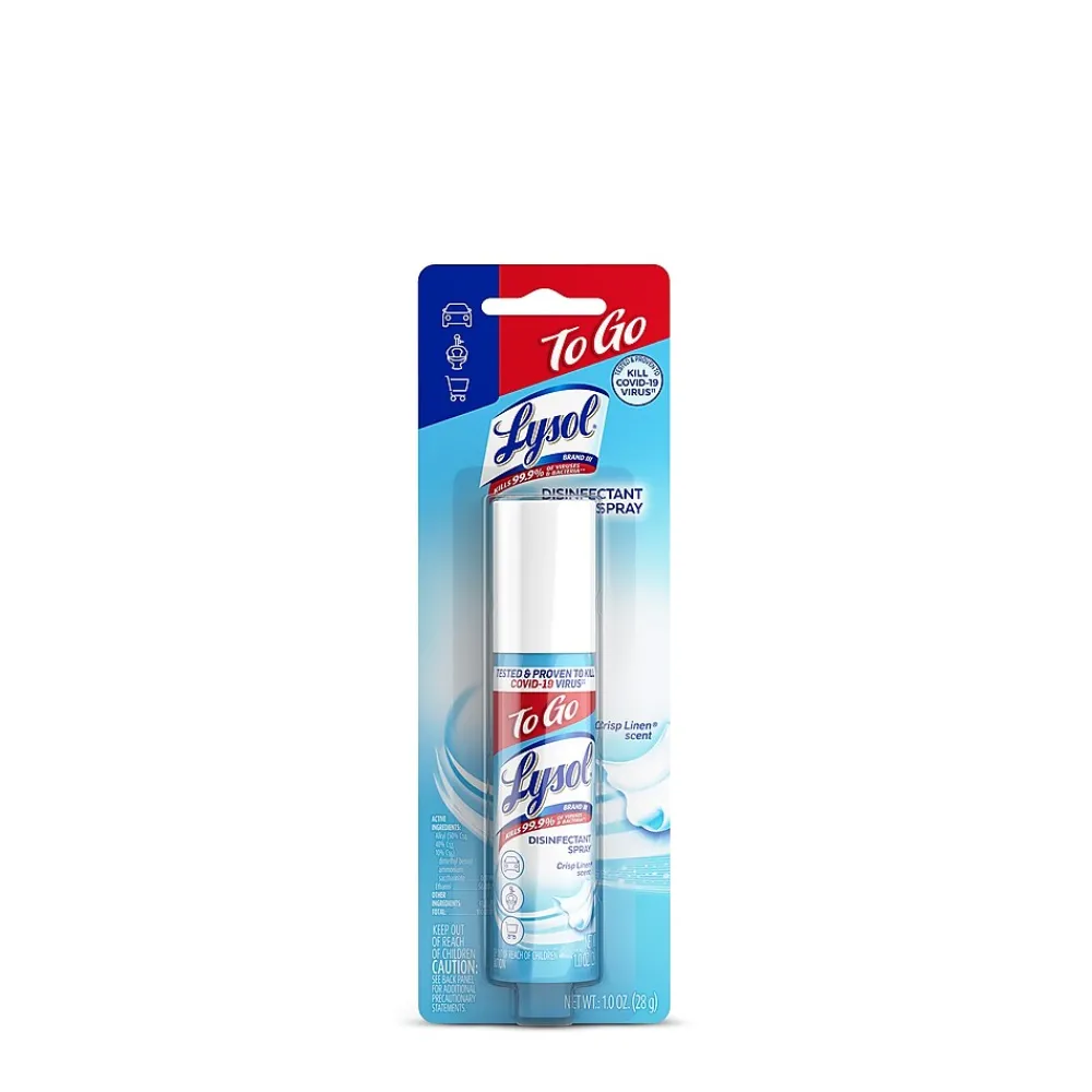 Lysol To Go Cleaner Disinfectant, Clean, 1 Oz. (1920079132)