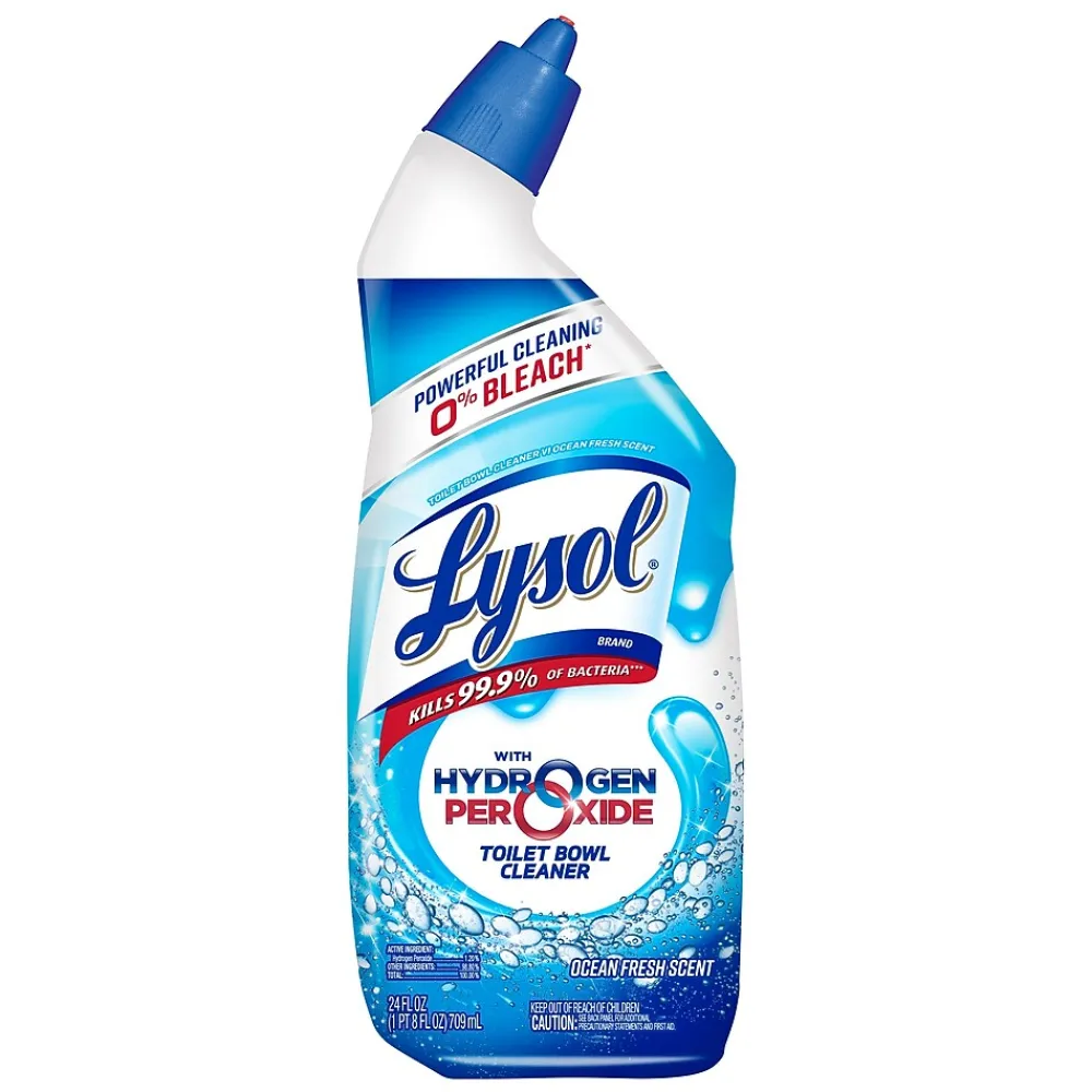 Lysol Toilet Bowl Cleaner, Ocean Fresh, 24 Oz. (1920085020)