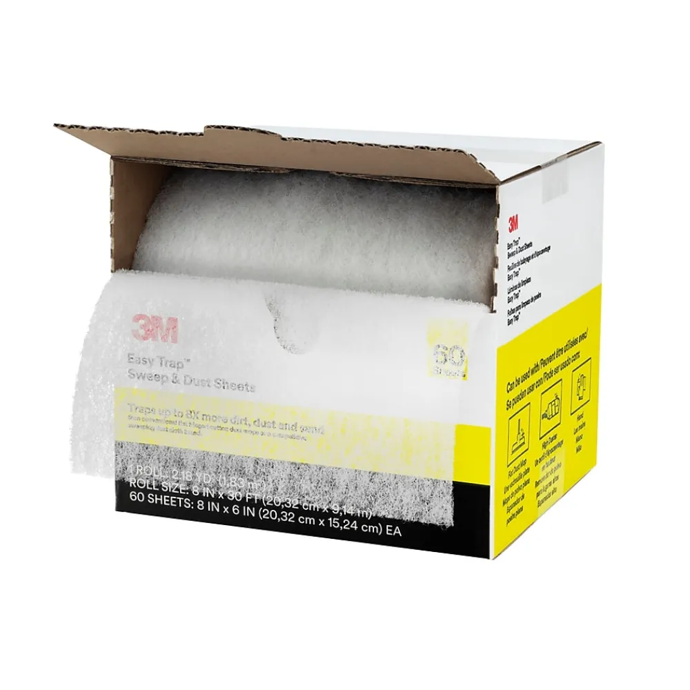 3M Easy Trap Dusting Cloths, 60 Sheets/Roll (59152W)