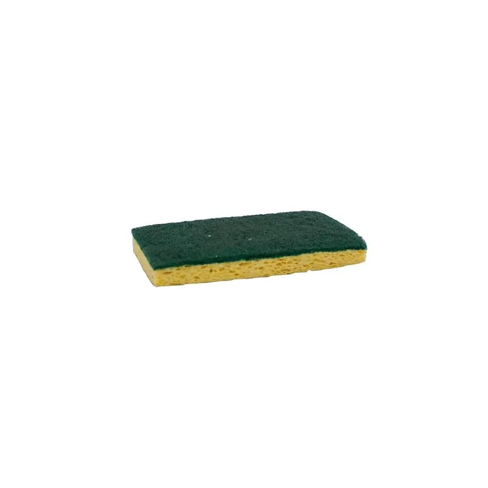 3M Medium Duty Green Scouring Sponge, 10/Carton (10-0496)