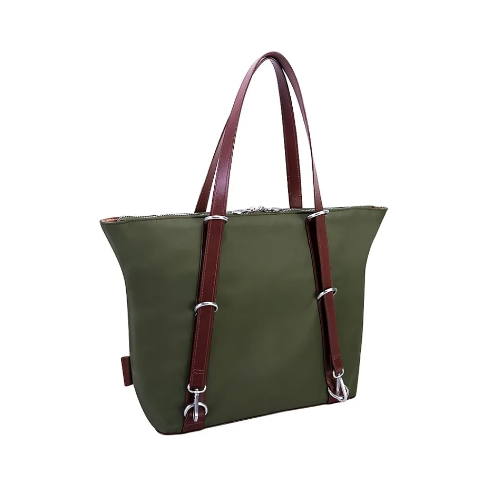 McKlein Dylan N Series Green Nylon Tote, Medium (18481)