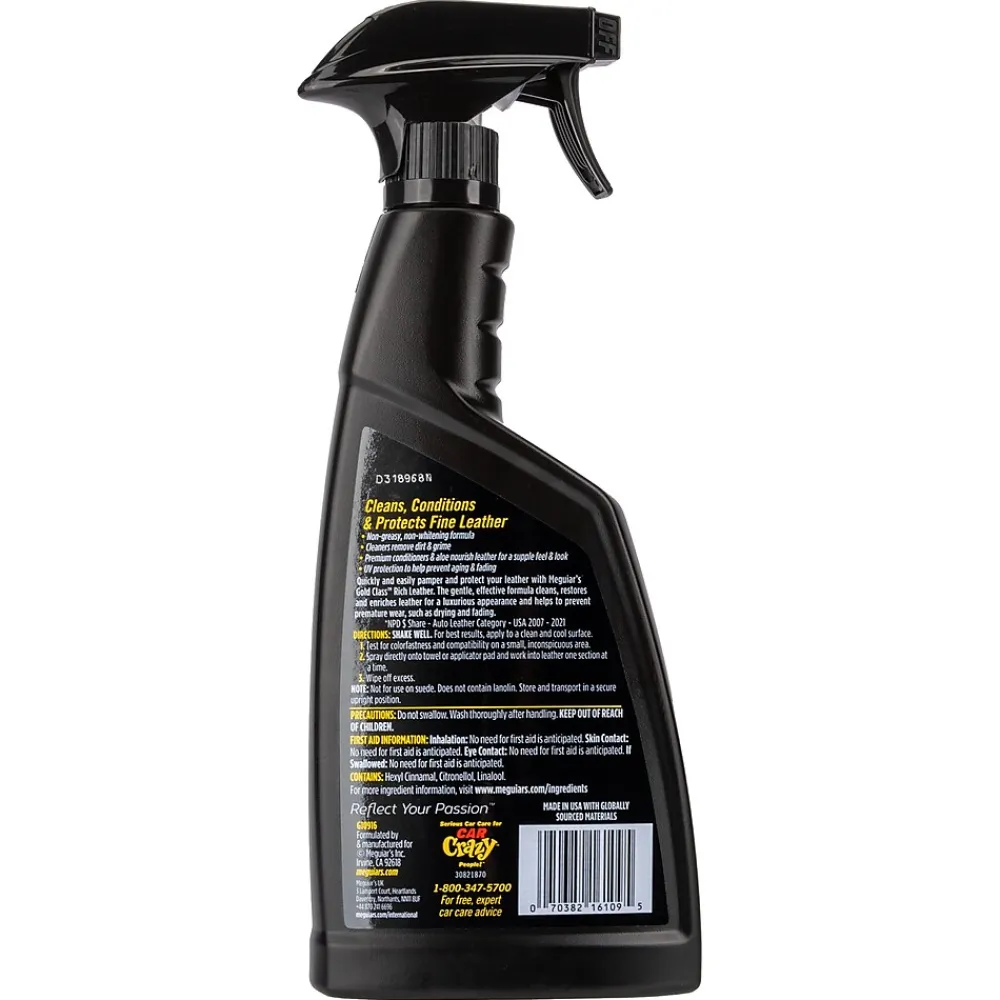 3M Meguiar's Gold Class Rich Leather Spray, 15.2 Fluid oz. (G10916)