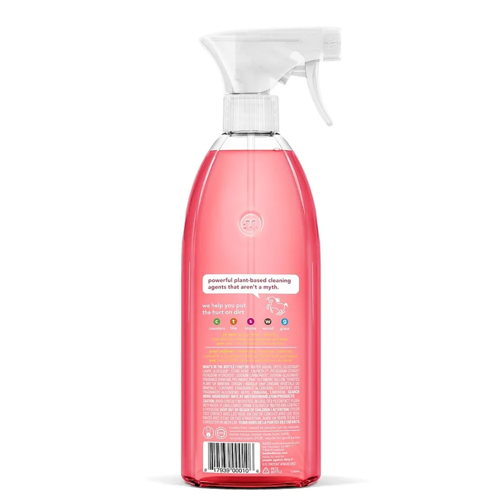 Method All-Purpose Cleaner, Pink Grapefruit, 28 Oz. (00010)