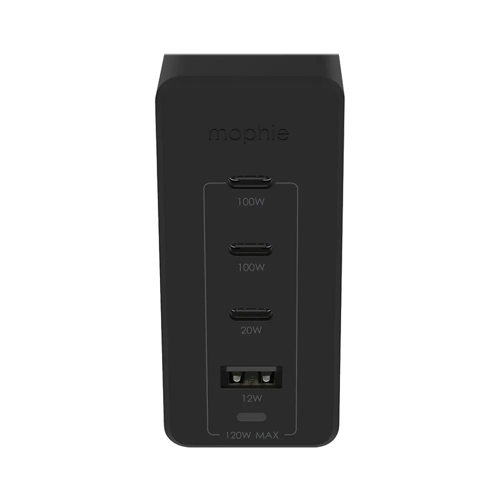 Mophie Speedport 120 4-Port GaN Fast Charger, Black (409909308)