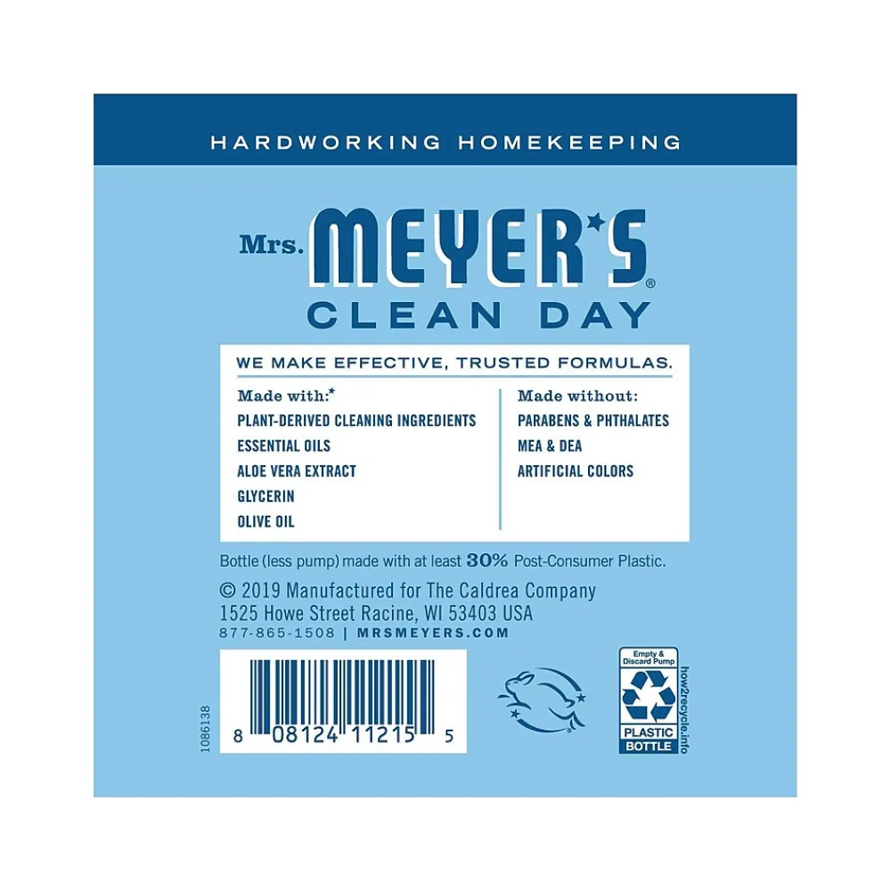 Mrs. Meyer's Liquid Hand Soap, Rain Water Scent (308451)