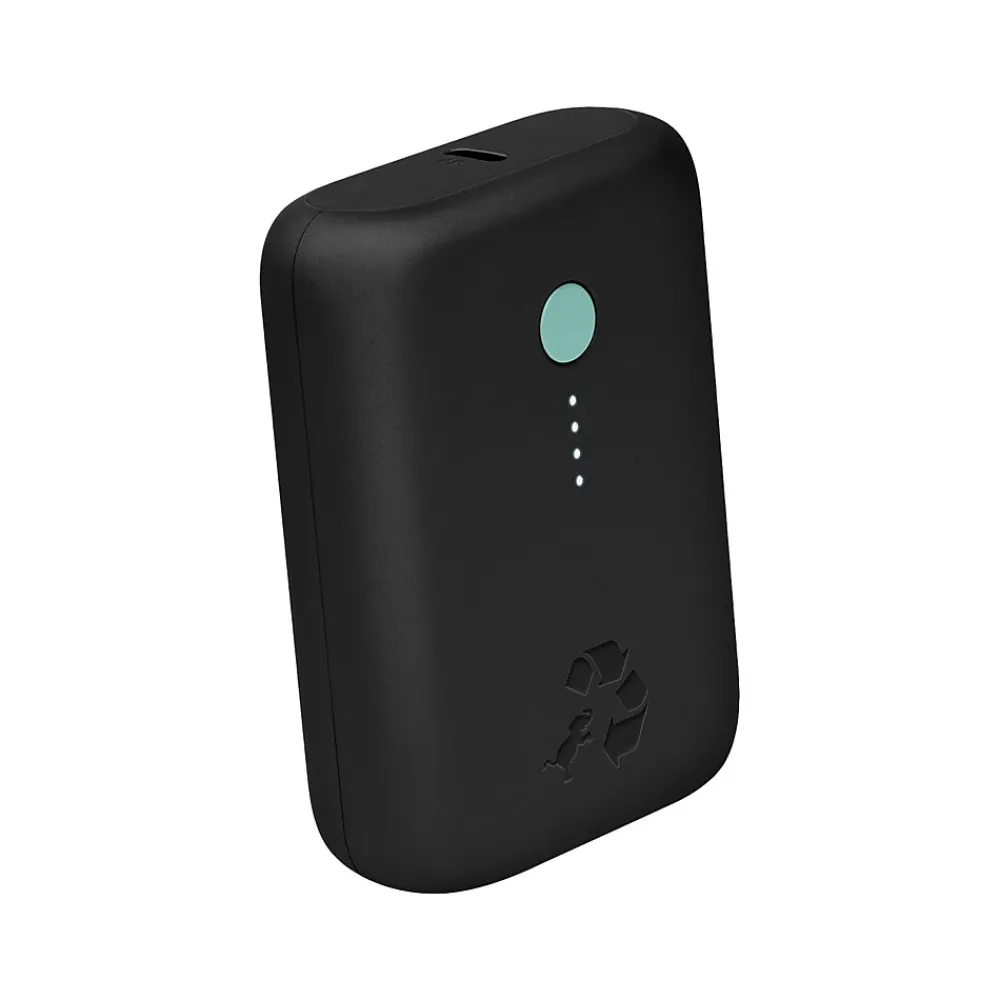 Nimble CHAMP Lite USB Type-C Power Bank for Most Smartphones, 5200mAh, Black (NB-CPC-5K-BLK)