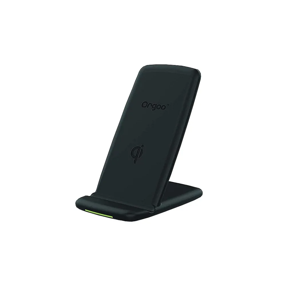 Orgoo Fast Wireless Qi-Certified Charger Stand (OW1/BLK)