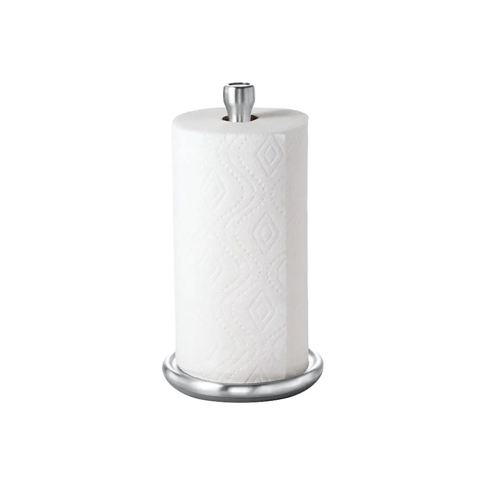 OXO Good Grips Kitchen Paper Towel Holder, Gray/Silver (13245000)