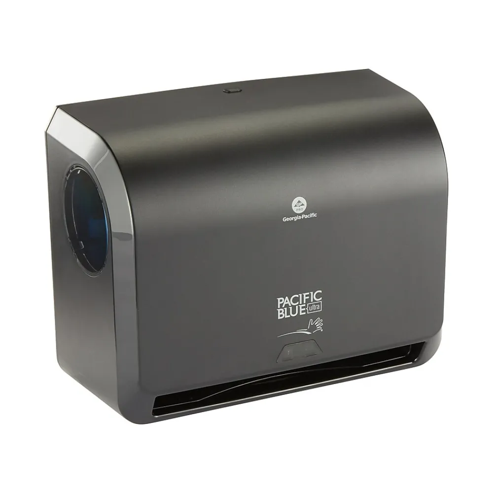 Pacific Blue Ultra Mini Hardwound Paper Towel Dispenser, Black (54518)