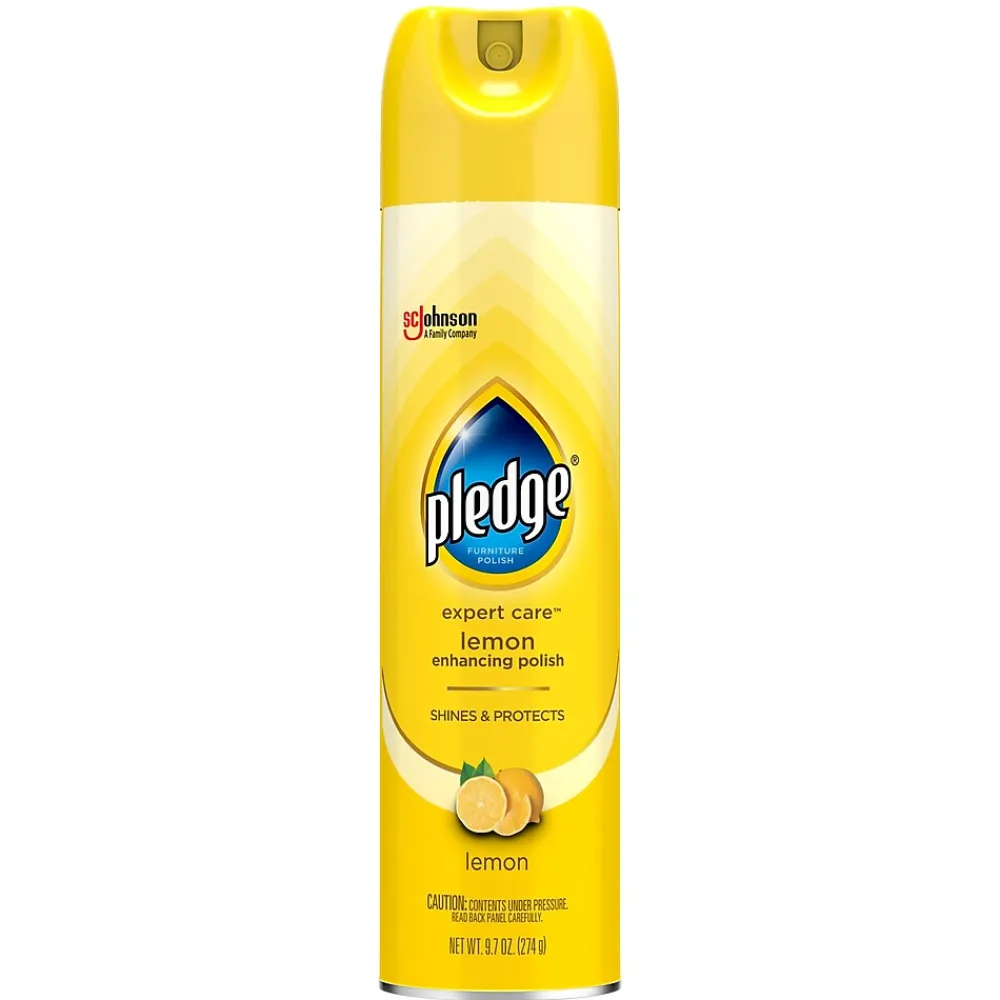 Pledge Beautify Furniture Polish, Lemon, 9.7 Fl. Oz. (697831)