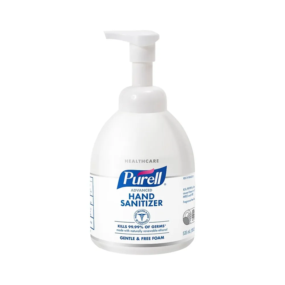 Purell Advanced 70% Alcohol Foaming Hand Sanitizer, 535 mL, 4/Pack (5791-04)