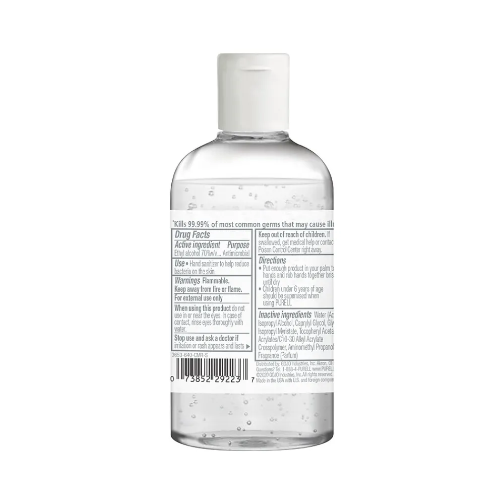 Purell Advanced Refreshing 70% Alcohol Gel Hand Sanitizer, 2 Fl.Oz. (3653-24-CMR-S)