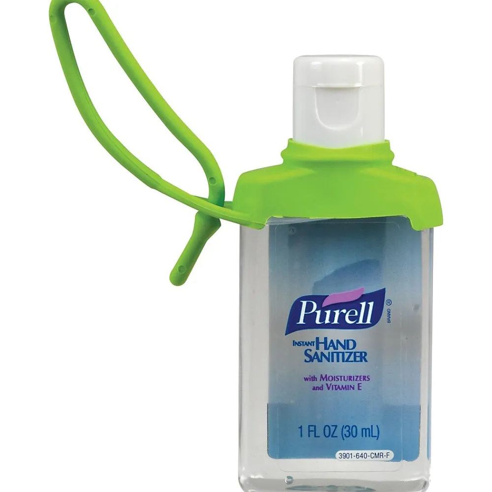 Purell Hand Sanitizer with Carry Clip, 1 oz., 30/Pack (3900-30-CMR)