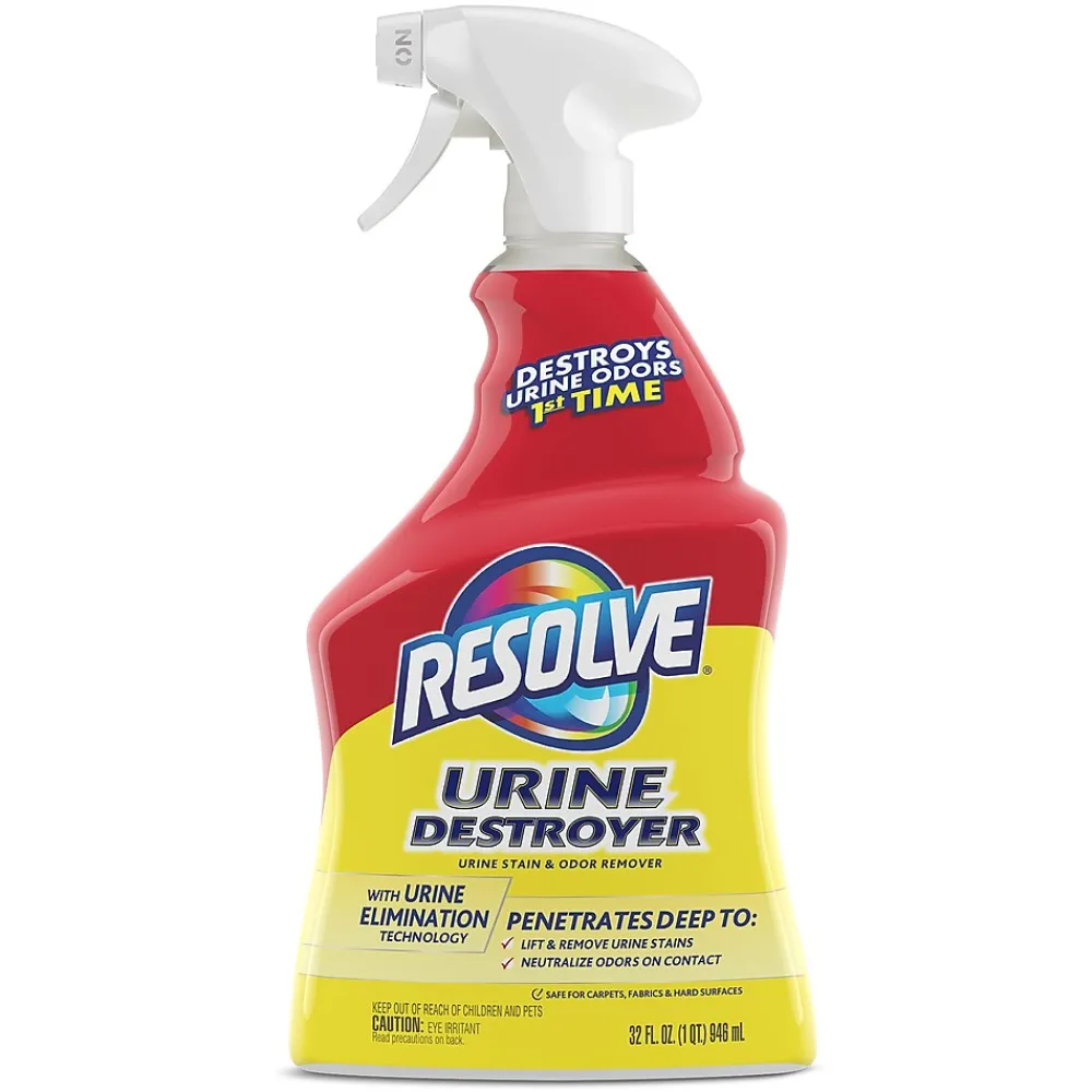 Resolve Urine Destroyer Stain & Odor Remover, 32 oz. Bottle (19200-99487)