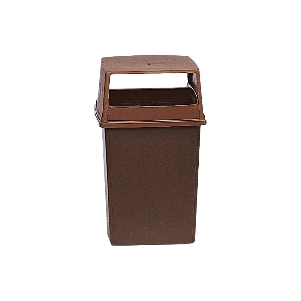 Rubbermaid Glutton Container Base, Brown, 56 Gal. (FG256B00BRN)