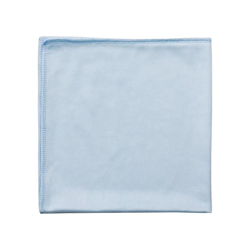 Rubbermaid HYGEN Microfiber Cleaning Cloths, 16" x 16", Blue, 12 Cloths/Pack (FGQ63000BL00)