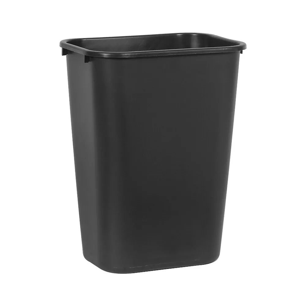 Rubbermaid Indoor Trash Can, Black Resin, 10.25 Gal. (FG295700BLA)