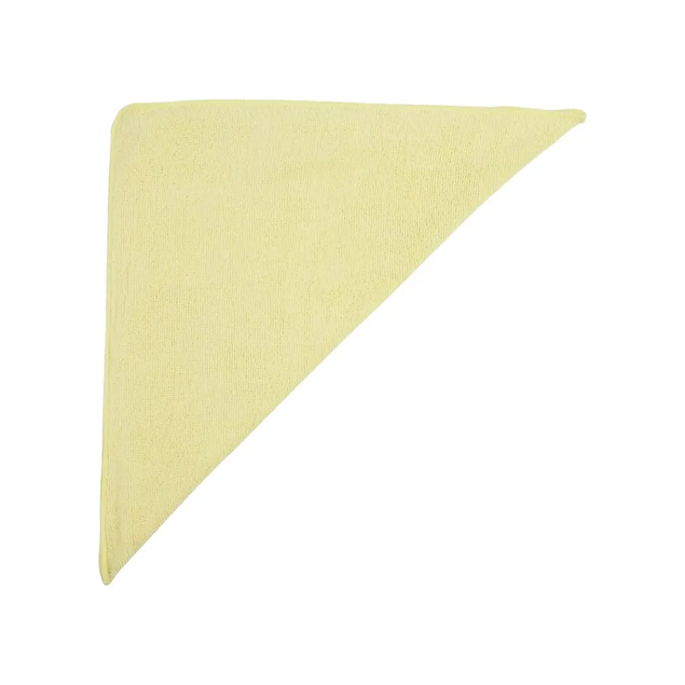 Rubbermaid Microfiber Cleaning Cloths, 16" x 16", Yellow, 24 Cloths/Pack (1820584)