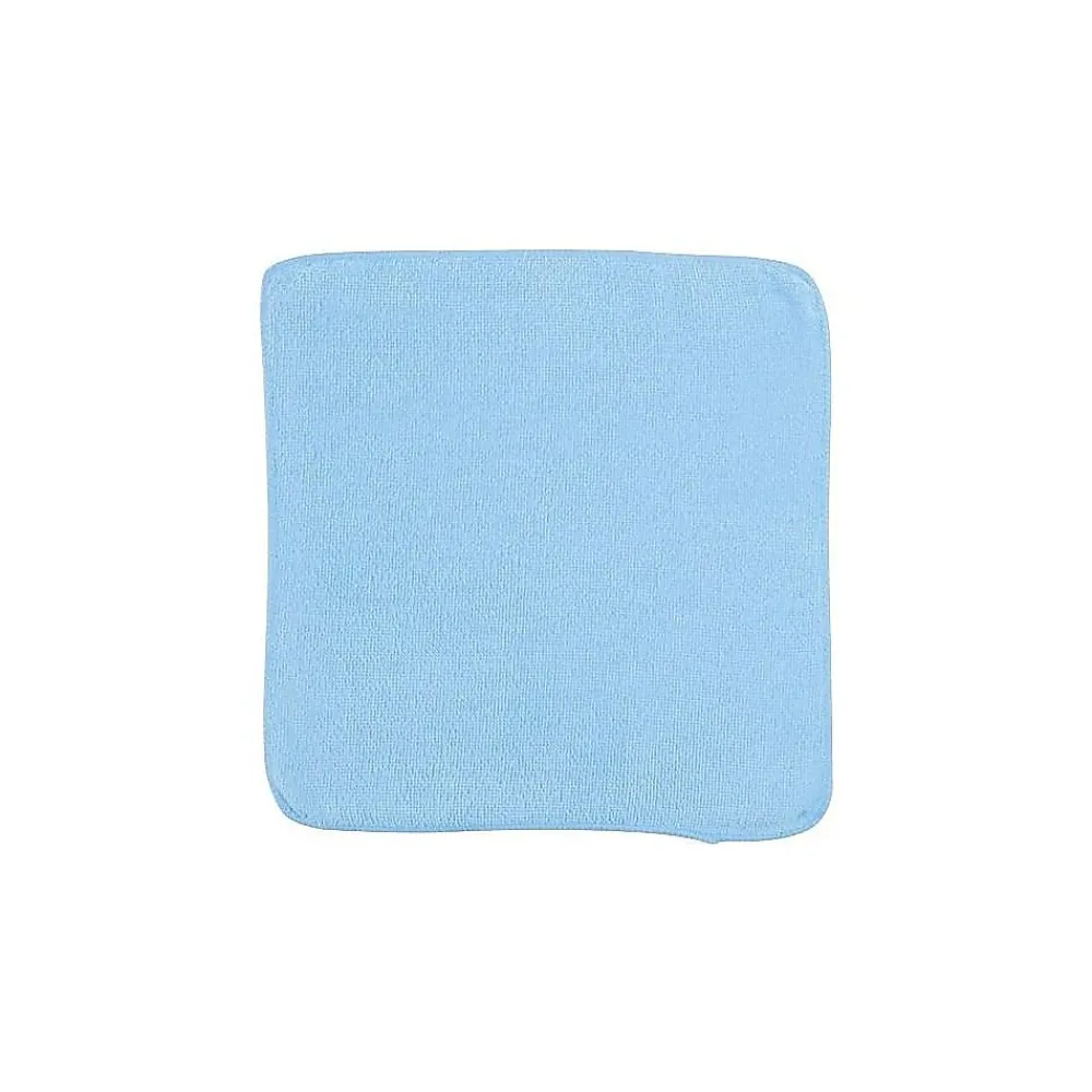 Rubbermaid Microfiber Cleaning Rags, 12" x 12", Blue, 24 Rags/Pack (1820579)