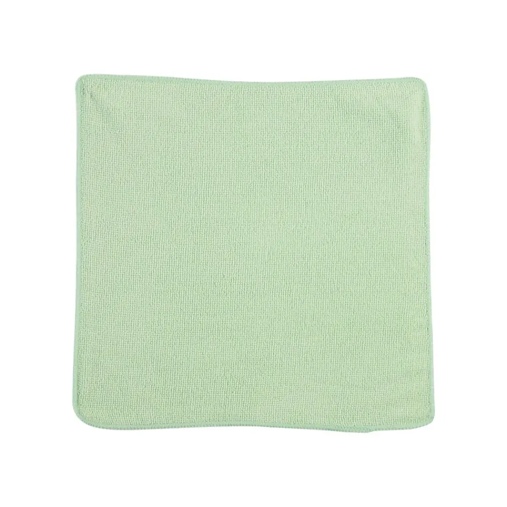 Rubbermaid Microfiber Cleaning Rags, 12" x 12", Green, 24 Rags/Pack (1820578)