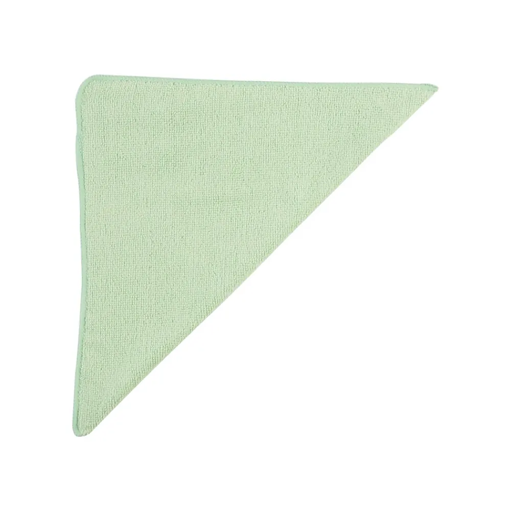 Rubbermaid Microfiber Cleaning Rags, 12" x 12", Green, 24 Rags/Pack (1820578)