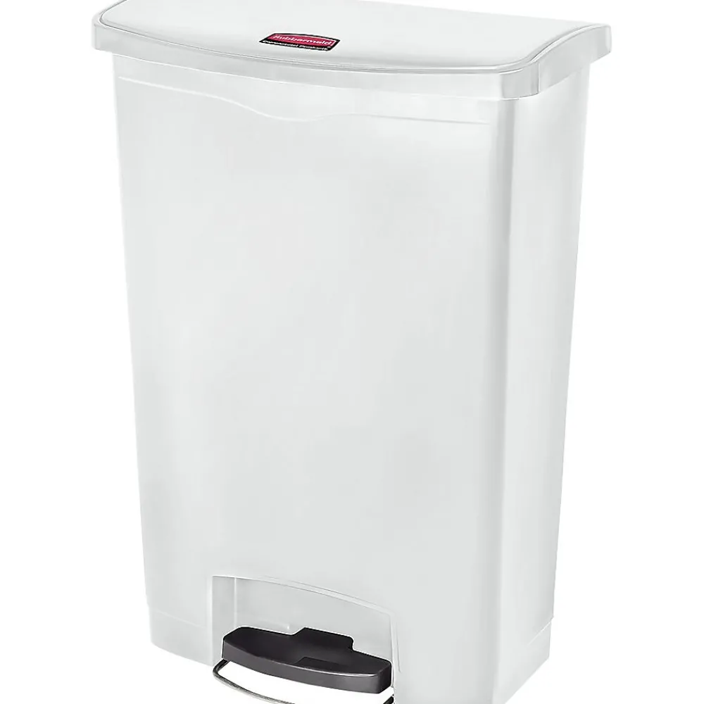 Rubbermaid ® Slim Jim Resin Front Step-On Trash Can, 24 Gallons (1883561)